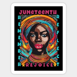 Juneteenth-June19,1865 Black Freedom Day Sticker